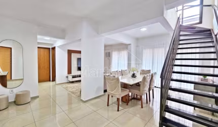 Cobertura mobiliada de 212m² para locação - Excelente localização no Jardim Botânico, Ribeirão Preto/SP.