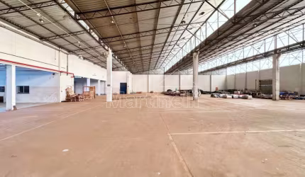 Galpão comercial com 3.200m² de área construida para locação. Ideal para transportadoras, exclenete localização, próximo à antiga Leite Nilza - Bairro Rodovia Anhanguera, Ribeirão Preto/SP.