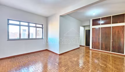 Apartamento de 113m² de área útil para locação no Edifício Casa de Portugal, próximo a Praça XV de Novembro - Bairro Centro, Ribeirão Preto/SP.
