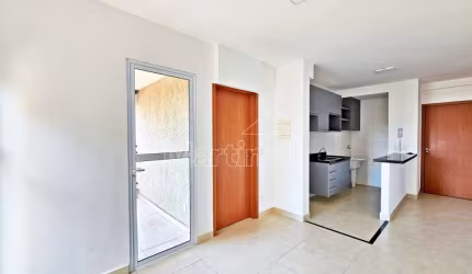 Apartamento de 45m² de área útil para locação, próximo a Faculdade UNAERP - Bairro Ribeirânia, Ribeirão Preto/SP.