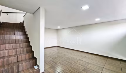 Sobrado de 160m² de área construida para venda e locação, próximo ao Centro de Bonfim - Bairro Bonfim Paulista, Ribeirão Preto/SP.