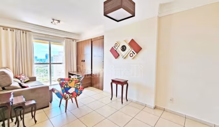 Apartamento mobiliado de 72m² de área útil para locação, próximo a Faculdade UNIP - Bairro Jardim Nova Aliança, Ribeirão Preto/SP.