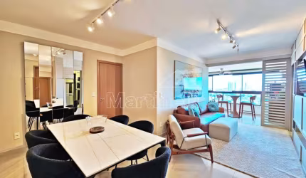 Apartamento de 100m² de área útil a venda no Condomínio Domaine Botanique, próximo a Rua Chile - Bairro Jardim Irajá, Ribeirão Preto/SP.
