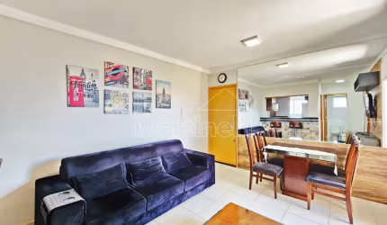 Apartamento mobiliado de 55m² para locação, próximo ao Carrefour - Ribeirão Preto/SP.