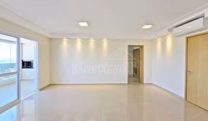 Apartamento de 123m² de área útil para locação no Condomínio Acrópole Sul, próximo ao Parque Carlos Raya - Bairro Jardim Irajá, Ribeirão Preto/SP.