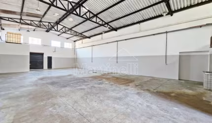 Galpão comercial de 232m² de área construida para venda e locação, próximo à Avenida Thomaz Alberto Whately - Ribeirão Preto/SP.