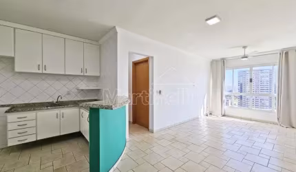 Apartamento de 46m² de área útil para locação no Condomínio Villaggio Modena - Bairro Jardim Nova Aliança, Ribeirão Preto/SP.