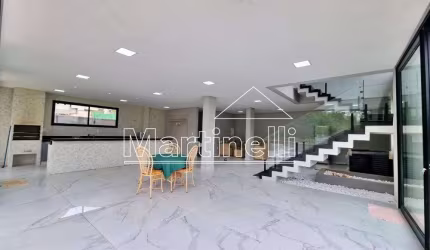 Sobrado Diferenciado de 558m² de área de terreno para venda e locação no Condomínio Alphaville III, próximo ao Ribeirão Shopping - Ribeirão Preto/SP.