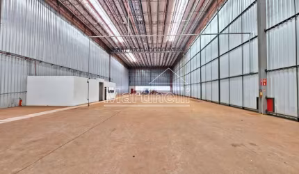 Galpão comercial de 163.952m² de área terreno e 1.673m² de área construída para locação, próximo ao Distrito Industrial - Ribeirão Preto/SP.