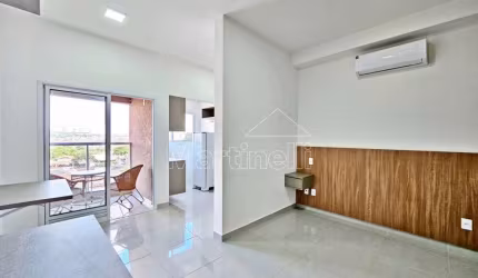 Kitnet de 33m² de área útil para locação no Edifício Via Appia, próximo a Faculdade UNAERP - Bairro Ribeirânia, Ribeirão Preto/SP.