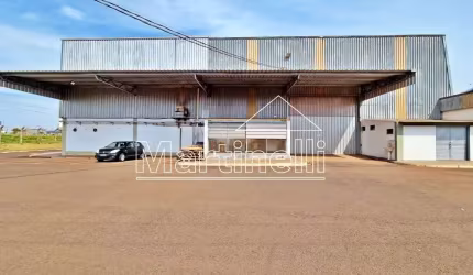 Galpão Comercial em Condomínio de 500m² de área construída para locação, próximo a Rodovia Anhanguera - Bairro Distrito Industrial, Cravinhos/SP.