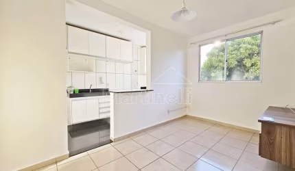 Apartamento de 46m² de área útil para venda e locação no Condomínio Parque Rebouças, próximo à Avenida Portugal - Bairro City Ribeirão, Ribeirão Preto/SP.