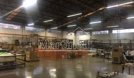 Galpão Comercial de 1.500m² de área terreno e 1.250m² de área construída para venda e locação em Jardinópolis/SP.