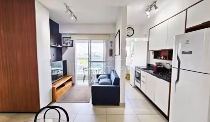 Flat mobiliado de 39m² para venda e locação, próximo à Avenida Itatiaia - Bairro Jardim Sumaré, Ribeirão Preto/SP.