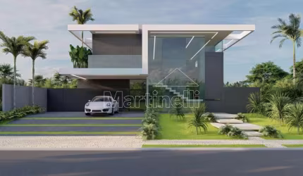 Sobrado diferenciado de Altissimo Padrão com 335m² de área construida à venda, próximo ao Shopping Iguatemi - Bairro Alphaville, Ribeirão Preto/SP.