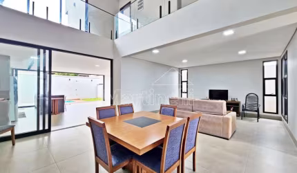 Sobrado de 269m² de área terreno e 244m² de área construída para venda e locação no Condomínio Reserva Imperial - Ribeirão Preto/SP.