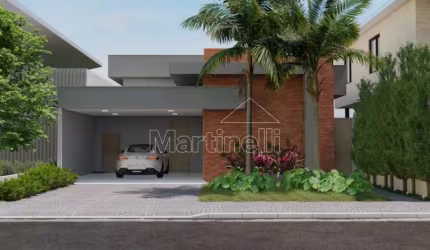 Casa térrea de Alto Padrão com 204m² de área construída para venda e locação no Condomínio Alto do Castelo Residencial - Ribeirão Preto/SP.