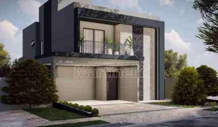 Sobrado de 248m² de área construida à venda no Condomínio Terras de Florença, próximo ao Shopping Iguatemi - Ribeirão Preto/SP.