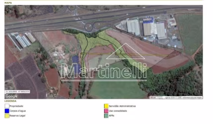 Terreno Área Comercial e Industrial em Sertãozinho