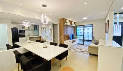 Apartamento Alto Padrão mobiliado de 98m² de área útil para locação, próximo ao Ribeirão Shopping - Ribeirão Preto/SP.