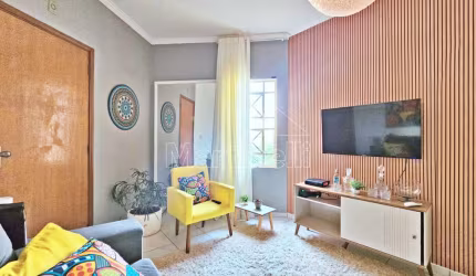 Apartamento mobiliado de 36m² de área útil para locação, próximo ao Parque Carlos Raya - Bairro Jardim Irajá, Ribeirão Preto/SP.