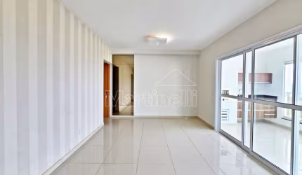 Apartamento de 135m² de área útil para locação no Condomínio Central Park, próximo ao Parque Carlos Raya - Bairro Jardim Irajá, Ribeirão Preto/SP.