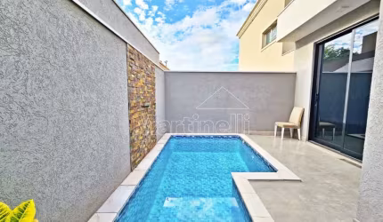 Casa térrea de 149m² de área construída para venda e locação, próximo ao Novo Shopping - Bairro Cond. Villa Romana, Ribeirão Preto/SP.