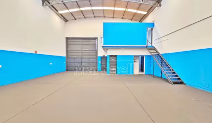 Galpão comercial de 220m² de área construída para locação, próximo a Avenida Barão do Bananal - Bairro Jardim Zara, Ribeirão Preto/SP.