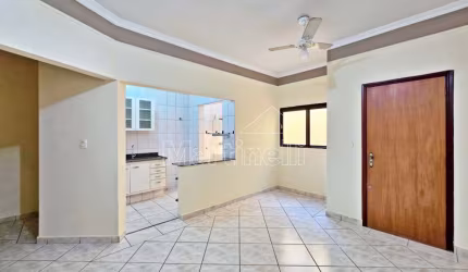 Apartamento térreo de 45m² de área útil para locação - Bairro Jardim Irajá, Ribeirão Preto/SP.