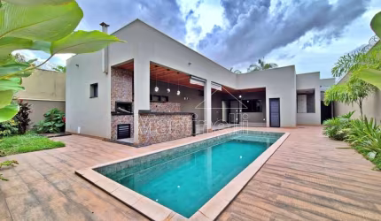 Casa térrea Alto Padrão de 282m² de área construida para venda e locação, próximo à UNAERP - Ribeirão Preto/SP.