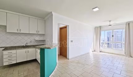 Apartamento de 46m² de área útil para locação no Condomínio Villaggio Modena - Bairro Jardim Nova Aliança, Ribeirão Preto/SP.