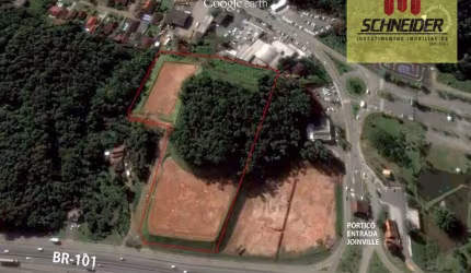 Terreno à venda no bairro Glória em Joinville/SC