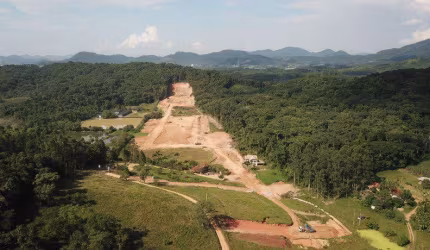 Terreno à venda no bairro Warnow em Indaial/SC