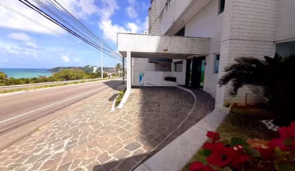 Lindo Apartamento Flat Mobiliado com vista frente mar