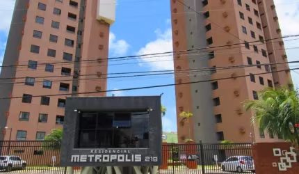 Apartamento 2/4 Suíte No Condomínio Metrópolis - em Candelária
