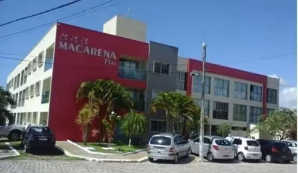 Oferta!! Lindo Apartamento Flat Mobiliado No Cond. Macarena - Ponta negra