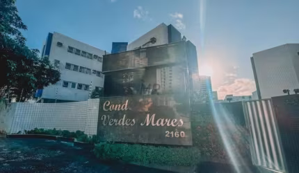 Apartamento 3/4 Com 98M² 02 Vagas No Cond Verdes Mares - Lagoa Nova