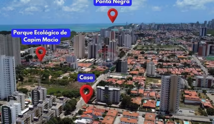 Casa 04 Suítes 560M² C/ Piscina Próximo Parque Ecológico de Capim Macio