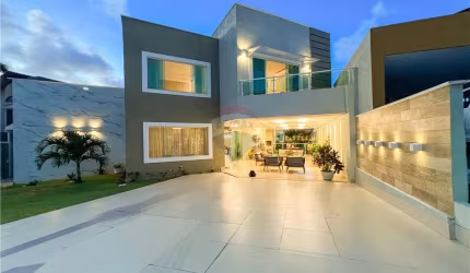 Luxuosa Residência Duplex 5/5 Sendo 04 Suítes No Cond Green Woods