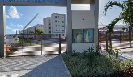 Oferta!! Apartamento 2/4 com Varanda Sombra No Cond. Norte Plaza