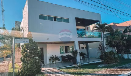 Casa Alto Padrão, Energia Solar 5/4 04 Suites no Cond. Jardim Atlântico