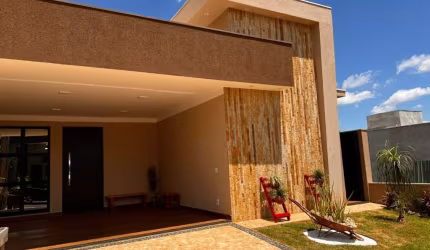 Casa à Venda no Condomínio Fechado R$ 1.140.000,00.Localização: Residencial Valencia, Ribeirão Preto - SP.