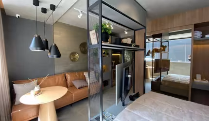 APARTAMENTO HIGIENOPOLIS  STUDIO+ COM PÉ DIREITO DE 3,60m