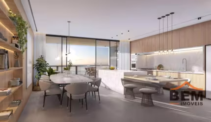 Cobertura com 4 dormitórios à venda, 453 m² por R$ 23.841.540,58 - Praia Brava - Itajaí/SC