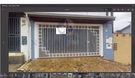 CASA TÉRREA À VENDA NO JD. ESPLANADA EM JUNDIAÍ - A/C 127 m² - Te 150 m², O2 dormitórios, 02 vagas cobertas.
