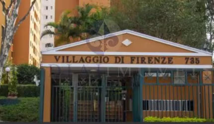 OTIMO APARTAMENTO À VENDA NO COND. VILLÁGIO DI FIRENZE, JD. BONFIGLIOLI EM JUNDIAÍ - A/C 72 m², andar alto com 03 dormitórios (01 suíte)