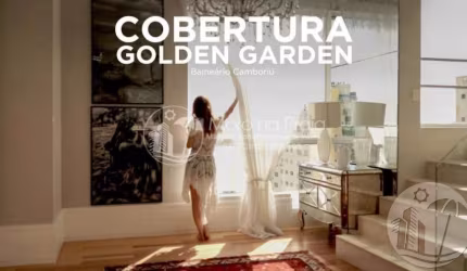 Golden Garden Apartamento Duplex linda vista mar com 4 suítes e 5 vagas no coraç