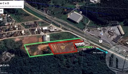 Lote 12.800 m2 Viabilidade para construção de 192 Apartament