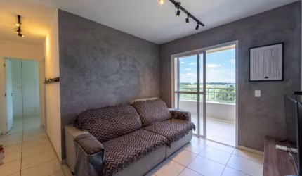 Apto 66m² - 2 quartos com suíte, Residencial Contemporâneo -