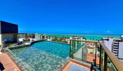 Apartamento com 2 dormitórios à venda, 60 m² por R$ 465.000,00 - Poço - Cabedelo/PB